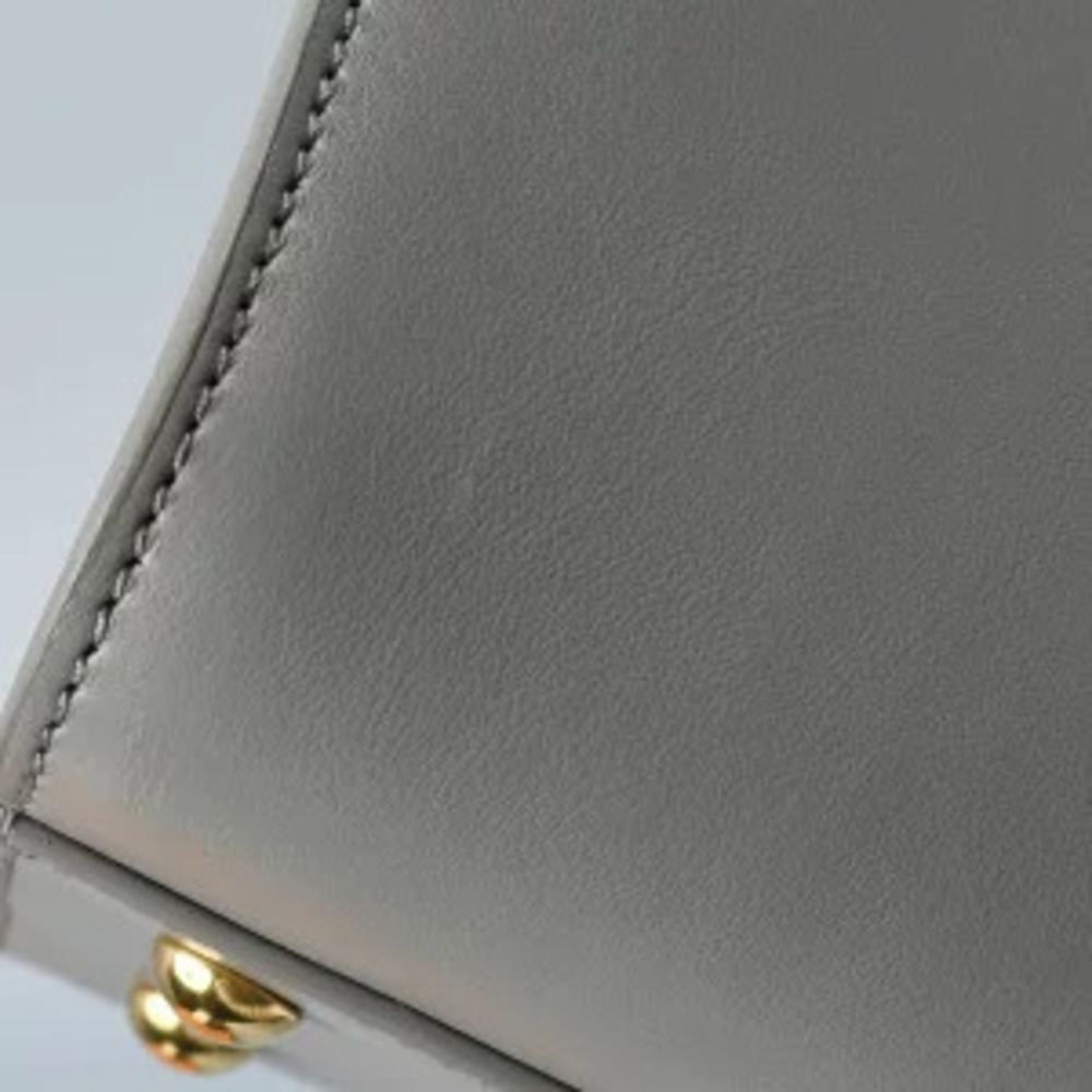 Saint Laurent Baby Cabas bag gray calfskin handbag - Picture 8 of 9